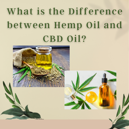 What Is the Difference between Hemp Oil and CBD Oil